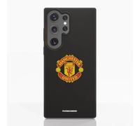 PHONECASES3D - Phone Case compatible with Samsung Galaxy S23 Ultra Manchester United FC - Color Shield - Ergonomic Design - Lightweight & Durable Protection - Black