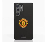 PHONECASES3D - Phone Case compatible with Samsung Galaxy S24 Ultra Manchester United FC - Color Shield - Ergonomic Design - Lightweight & Durable Protection - Black