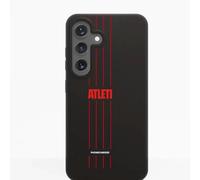 PHONECASES3D - Phone Case compatible with Samsung Galaxy S25 Atlético de Madrid Official Compostable 100% Plant Based Black