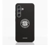 PHONECASES3D Phone Case Compatible with Samsung Galaxy S25 Celtic FC Ergonomic Design - Lightweight and Durable Cell Phone Cover - Black