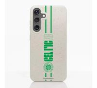 PHONECASES3D Phone Case Compatible with Samsung Galaxy S25 Plus Celtic FC Ergonomic Design - Lightweight and Durable Cell Phone Cover - White