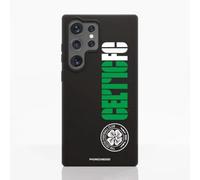 PHONECASES3D Phone Case Compatible with Samsung Galaxy S25 Ultra Celtic FC Ergonomic Design - Lightweight and Durable Cell Phone Cover - Black