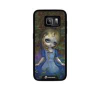 PHONECASES3D - Phone Case compatible with Samsung Galaxy S7 Jasmine Becket - 3D Phone Case Design Alice in a Monets Water Lillies - Patented 3D Effect Design - Lightweight & Durable Protection - Black
