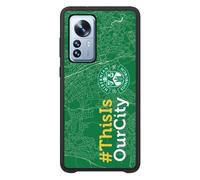 PHONECASES3D - Phone Case compatible with Xiaomi 12 Pro Global Hibernian FC Official Protective TPU Black