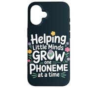 Phoneme Educator Phonological Reading Teacher Case for iPhone 16
