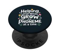 Phoneme Educator Phonological Reading Teacher PopSockets Adhesive PopGrip