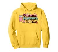 Phonemes Graphemes and Caffeine Coffee Teacher Appreciation Pullover Hoodie