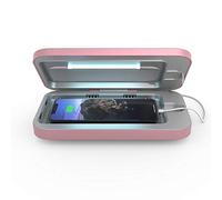 PhoneSoap 3 UV Smartphone Sanitizer & Universal Charger | Patented & Clinically Proven UV Light Disinfector | (Orchid)