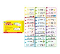 Phonetic Word Families Notebook - Reading Improvement Supplies - Educational Reading Games | Kindergarten Students Teachers Educational Centers Classroom Summer Learning