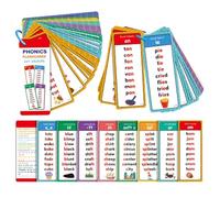 Phonetics Games, Interactive Learning Double-Sided | Word Game Educational Toys For, School, Kindergarten, Classroom, Travel, Camping, Picnic, Party