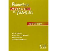 Phonetique Progressive Du Francais Audio CDs (Beginner) (French Edition) by Charliac (2005-01-28)