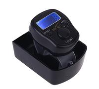 PHONEX Tally Counter Clicker : Digital Finger Counter Tasbeeh Handheld, Pitch Counters for Accurate Tracking in Coaching, Knitting, Fishing, Golf, and Rowing. Beeps at Every 100 Counting