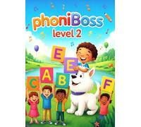 phoniBoss level 2: Early Phonics Workbook for Kids Blending Sounds, CVC Words, and Early Reading Skills