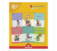 Phonic Books Dandelion Launchers Stages 1-7 Sam, Tam, Tim (Alphabet Code): Decodable Books for Beginner Readers Sounds of the Alphabet (Phonic Books Beginner Decodable)