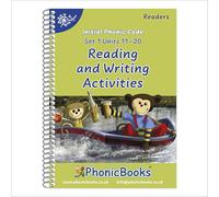 Phonic Books Dandelion Readers Reading and Writing Activities Set 1 Units 11-20: Consonant digraphs and simple two-syllable words (Phonic Books Beginner Decodable Readers)