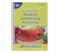 Phonic Books Dandelion Readers Reading and Writing Activities Set 2 Units 11-20: Consonant digraphs and simple two-syllable words (Phonic Books Beginner Decodable Readers)