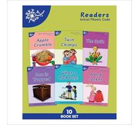 Phonic Books Dandelion Readers Set 2: Twin Chimps / The Cash / Thump, Thump / Raj Gets a Shock / The Sting / The Quilt / What a Bad Dog! / Don is ... / Apple Crumble (Dandelion Readers, 11-20)