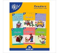 Phonic Books Dandelion Readers Set 3 Units 1-10: Alphabet Code Blending 4 and 5 Sound Words
