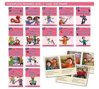 Phonic Books Dandelion Readers Vowel Spellings Level 3 in White Phonic Books White