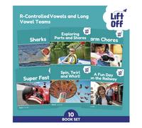 Phonic Books Lift Off Readers R-Controlled Vowels and Long Vowel Teams