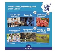 Phonic Books Lift Off Readers Vowel Teams, Diphthongs, and Silent Letters