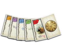 Phonic Books Talisman Card Games, Boxes 1-10: Sounds of the alphabet, adjacent consonants and consonant digraphs, alternative vowel spellings and split vowel spellings