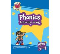 Phonics Activity Book for Ages 3-4 (Preschool)