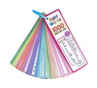 Phonics Flash Cards - 18x5.4cm Spelling Reading Vocabulary Learning Toys | 41 Piece High Frequency Words Flash Cards | For Kids Girls Boys School Classroom Playroom Daycare Birthday Supplies