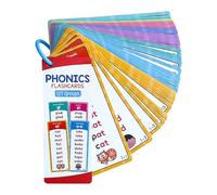Phonics Flash Cards - Educational Sight Words Learning For Preschool Kids, Reading And Spelling Practice With Digraphs Blends | High Frequency Word Game Nursery, Daycare, Kindergarten