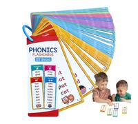 Phonics Flash Cards | Flash Cardş For Kids | Unique Learning Сards Speech Development Toys Phonìcs Manipulatives Ƒor Complete Phonemic Awareness