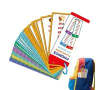 Phonics Flash Cards | Number Animal Reading Educational Toys - 60-Piece Sight Words Phonics Flash Cards - for Kids Girls Boys Preschool Home School Classroom Daycare Birthday