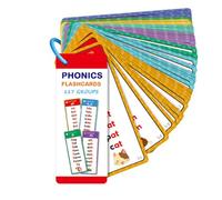Phonics Flashcards for Kids Learning 60 Educational Cards with 117 Word Groups Colour-Coded Reading and Spelling Game Early Learning Resource for Preschool and Kindergarten