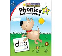 Phonics for Kindergarten, Grade K: Gold Star Edition (Home Workbooks)