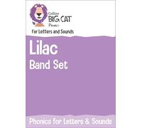 Phonics for Letters and Sounds Lilac Band Set – Band 00/Lilac (Collins Big Cat Sets)