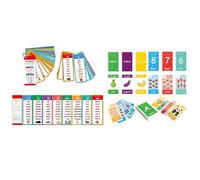 Phonics Games | Interactive Double-Sided Printing Learning - Matching Letter Game Preschool Toys - for Home School Classroom Travel Play Birthday Holiday Boys Girls