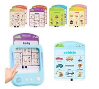 Phonics Games - with Music, Educational, Interactive and Fun | Electric Sounds Phonetic Cards - for Birthday Gift Travel Picnic Home Travel Boys and Girls