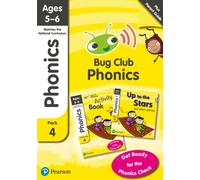 Phonics - Learn at Home Pack 4 (Bug Club), Phonics Sets 10-12 for ages 5-6 (Six stories + Parent Guide + Activity Book): (BUG CLUB)