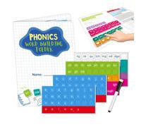 Phonics Magnetic Letter Tiles Educational Interactive Complete Set