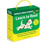 Phonics Makes Readers: Learn to Read Box 1: 15 Books to Build Reading Skills for Kindergarten and Beyond