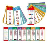 Phonics Set - 117 Phoneme Groups, 900 Plus Rhyming Words Learning Kit, Preschool English Reading and Spelling Cards | Interactive Educational Tool, Early Childhood Literacy Development Game