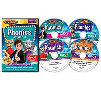 Phonics Set by Rock 'N Learn: Complete Phonics Program with 81 Printable Worksheets