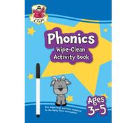 Phonics Wipe-Clean Activity Book for Ages 3-5 (with pen)