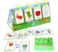 Phonics Word and Sentence Building Cards Suitable for Kids Educational Learning Tool with Visual Memory Enhancement English Learning Cards
