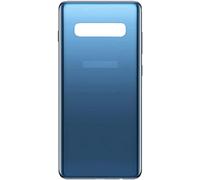 Phonmatic Samsung Galaxy S10E SM-G970F Battery Cover Replacement with Adhesive and Logo Blue