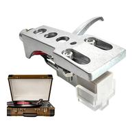Phono Cartridge - 1.7x1.63x3.1cm Small Mount, Conical, Tight Fit Audio Upgrade with Clear Sound Performance | Turntable Cartridge for Record Players, Studio Engineers and Audiophile Home System
