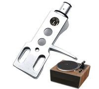 Phono Cartridge, Aluminium Alloy Stand, Turntable Needle Holder, Cartridge with Precision Mount and Adjustable Alignment, Equipment for Professionals Enthusiasts DJ Studio Home Listening Room