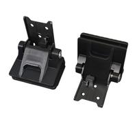 Phono Cover Mount Hinge Set, Black Service Hardware, Spring Plate Pair, 44-22-4 Ordering Check, Record Player Lid Parts, Listening Room Renewal Phonograph Bracket Spring Mount Replacement Deck Parts