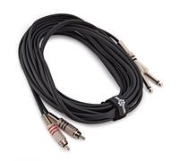 Phono - Dual Mono Jack Pro Cable 6m