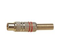 Phono Line Socket, Red