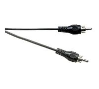 Phono Plug to Phono Plug, Black